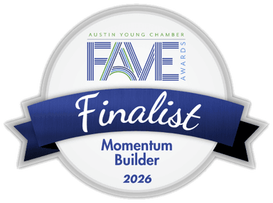 2026 Austin Young Chamber FAVE Awards Finalist, Momentum Builder