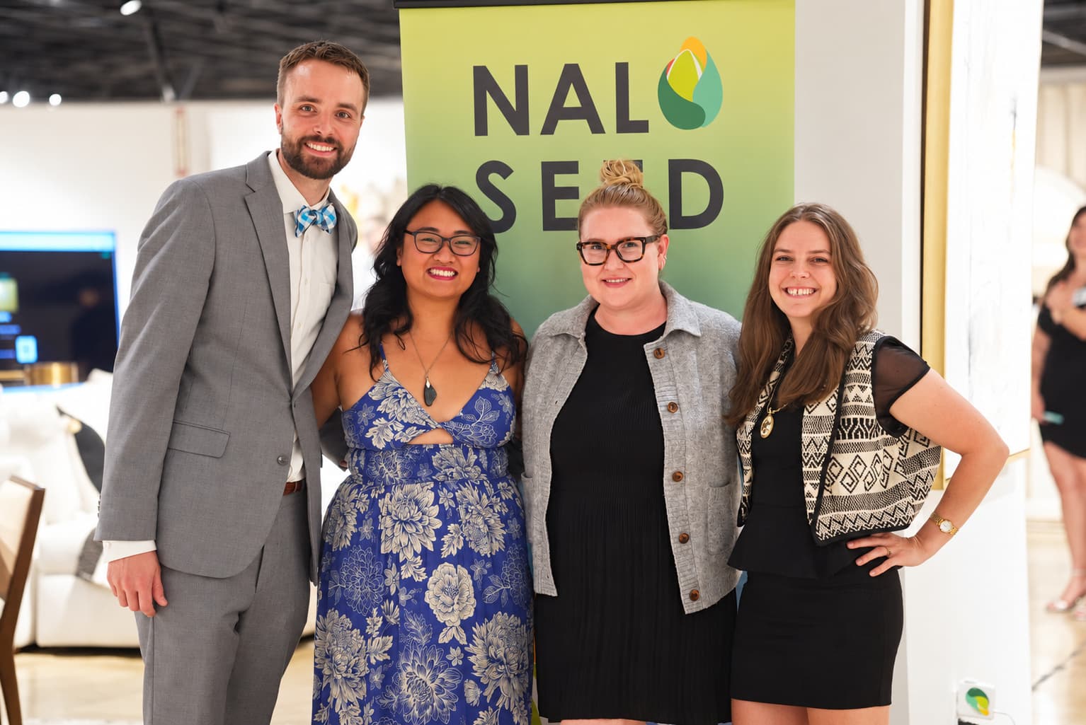 Paul and Kelly Jorg with Gwen Bolton and Jess Morrisey at a Capitol Keys networking event